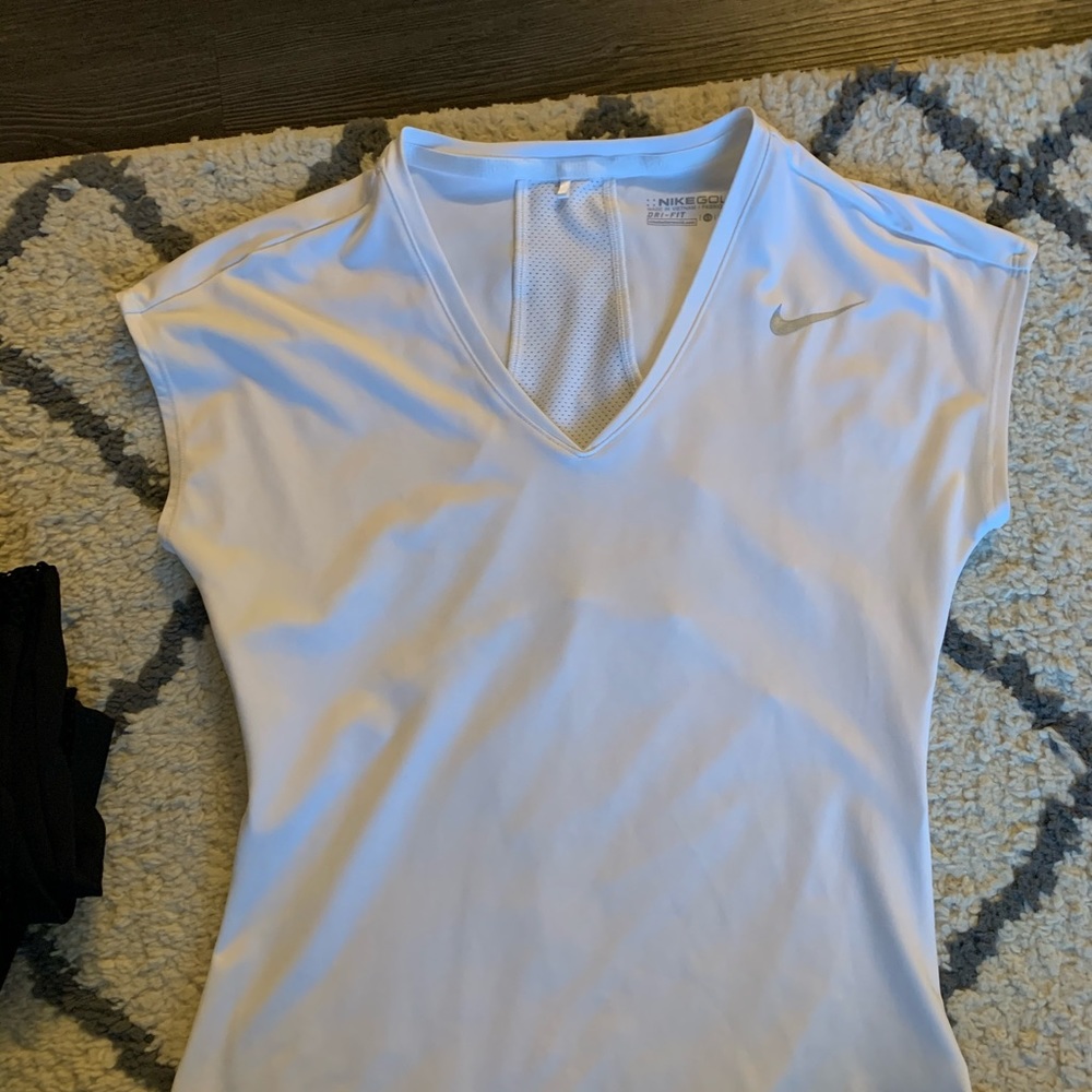 Nike dri fit golf shirt